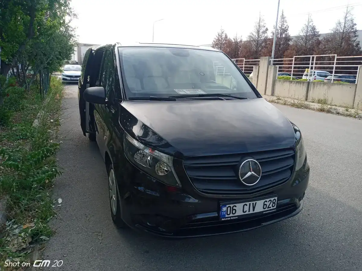 Dalaman Havalimanı İçmeler transfer hizmetinde kullanilan Mercedes Vito araç görseli